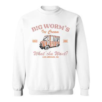 Big Worm's Ice Cream What Chu Want Vintage Sweatshirt - Monsterry AU