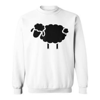 Black Sheep Silhouette Sweatshirt - Monsterry