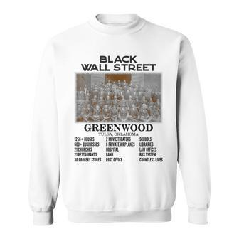 Black Wall Street African American Black History And Legacy Sweatshirt - Monsterry