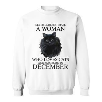Born In December Sweatshirt - Seseable