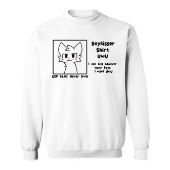 Boykisser Ich Kann Soiele Jungen Küssen Sweatshirt - Geschenkecke