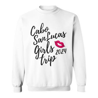 Cabo San Lucas Girls Trip 2024 Fun Matching Mexico Vacation Sweatshirt - Seseable