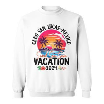 Cabo San Lucas Mexico 2024 Family Friends Vacation Matching Sweatshirt | Mazezy UK