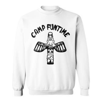Camp Funtime Punk Rock Retro Summer Sweatshirt - Thegiftio UK