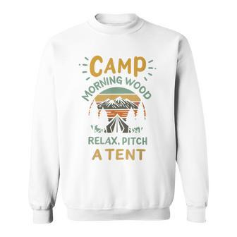 Camp Morning Wood Camper Morning Wood Sweatshirt - Monsterry DE