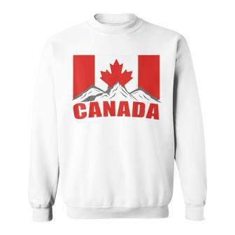 Canadian Canada Flag Excavator Sweatshirt - Geschenkecke