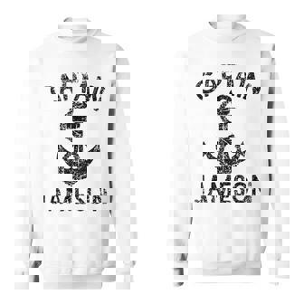 Capitán Jameson Yacht Anchor Barco Barco Barco Camisa de entrenamiento - Regaloses