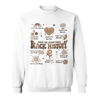 Celebrate Black History Month Melanin African American Sweatshirt | Mazezy