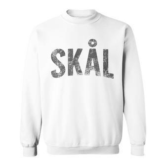 Cheers In Swedish & Norwegian Vintage Skål Sweatshirt - Monsterry