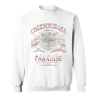 Cheeseburger In Paradise Sweatshirt - Monsterry