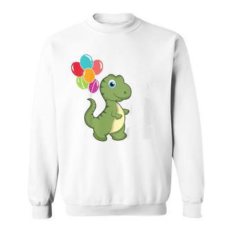 Children's 2Nd Birthday Ich Bin Schon 2 Jahre Dinosaur Sweatshirt - Geschenkecke