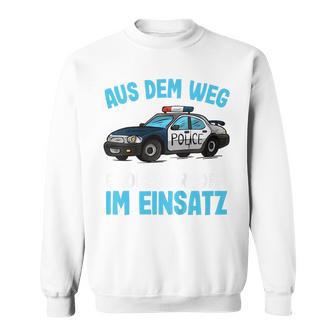 Children's Aus Dem Weg Großer Bruder Im Einsatz Boys' Police 80 Sweatshirt - Seseable