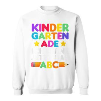 Children's Kindergarten Ade Ich Lerne Jetzt Das Abc Sweatshirt - Geschenkecke