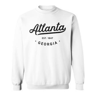 Classic Vintage Retro Atlanta Georgia Throwback Sweatshirt - Monsterry DE