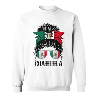 Coahuila Mexico Pride Mexican Flag State Sweatshirt - Monsterry CA