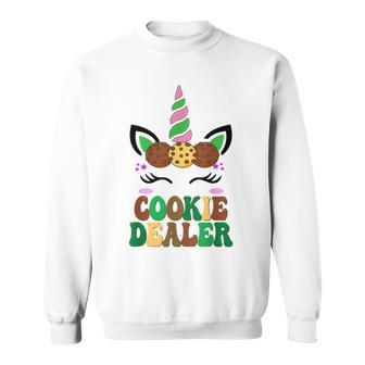 Cookie Dealer Scout For Girls Unicorn Women's Sweatshirt - Monsterry UK