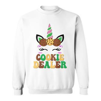 Cookie Dealer Scout For Girls Unicorn Women's Sweatshirt - Seseable