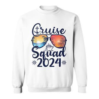 Cruise Squad 2024 Friends Family Matching Group Squad Sweatshirt | Mazezy