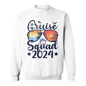 Cruise Squad 2024 Summer Vacation Family Cruise Ship Sweatshirt | Mazezy