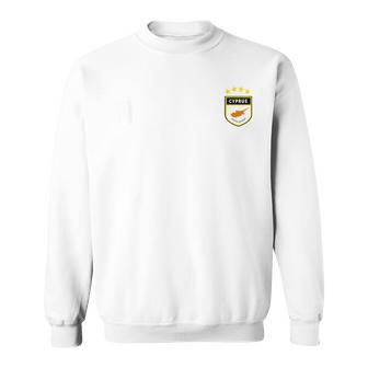 Cyprus Number 11 Soccer Flag Football Eleven Cypriot Sweatshirt - Thegiftio UK