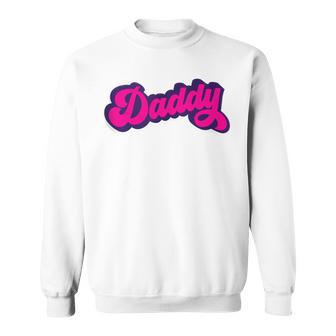 Daddy Pink Gay Bear Lgbt Homosexual Boyfriend Buddy Couples Sweatshirt - Monsterry