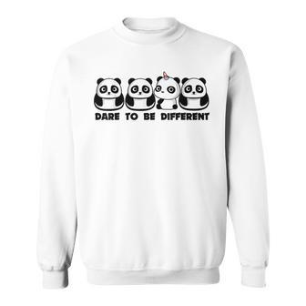 Dare To Be Different Pandicorn Kawaii Sweatshirt - Monsterry CA