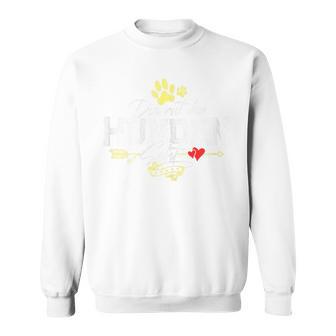 Die Mit Den Hunde Gehgänt Sweatshirt - Geschenkecke