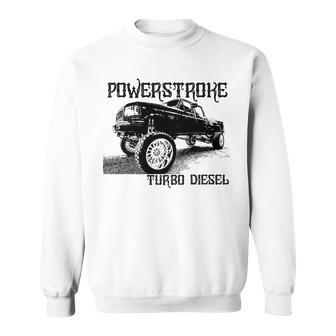 Diesel Power Stroke Coal Rolling Turbo Diesel Truck Sweatshirt - Monsterry AU