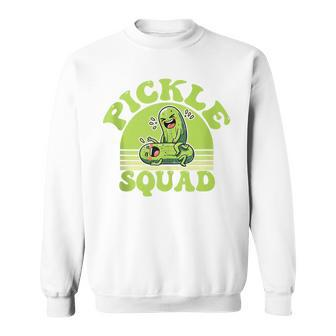 Dill Lightful Pickle Squad Foodie For Pickle Lovers Sweatshirt - Monsterry