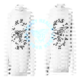 Disfruta De La Salud Come Tu Miel Abeja Sonriente Camisa de entrenamiento - Regaloses