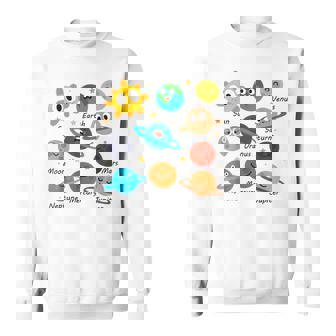 Divertido Pijama Con Sistema Solar Diseño De Astrónomos Camisa de entrenamiento - Regaloses