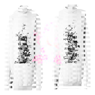 Dragon Japonais En Fleurs De Cerisier Style Rétro Années 80 Sweater e - Cadeauxyz