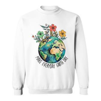 Earth Day 2024 Earth Day Make Everyday Earth Day Sweatshirt | Mazezy AU