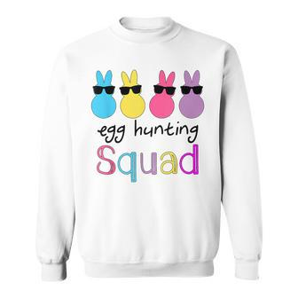 Easter Bunnies Egg Hunting Squad Girls Boys Sweatshirt - Thegiftio UK