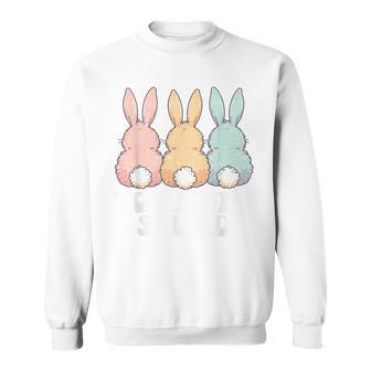 Egg Hunt Squad Easter Egg Hunting Crew Bunny Matching Family Sweatshirt - Monsterry