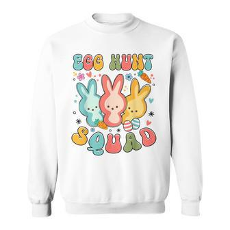 Egg Hunt Squad Hunting Season Easter Day Bunny Sweatshirt | Mazezy CA