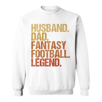 Ehemann Papa Fantasy Football Legend Cooles Ater Herren Raglan Sweatshirt - Geschenkecke