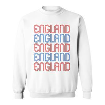 England 24 English Retro Sports Fans 2024 Vintage Classic Sweatshirt - Monsterry DE