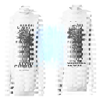 Enjoy Cool Los Angeles California Illustration Graphic Style Sweatshirt - Thegiftio
