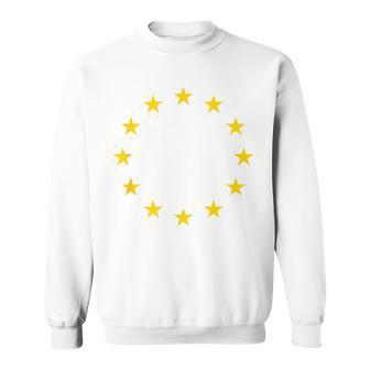 Eu Flag Europe Flag European Union Sweatshirt - Thegiftio UK