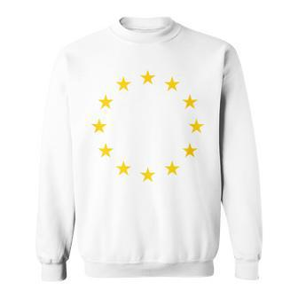 Eu Flag European Union Flag Europe Sweatshirt - Thegiftio UK