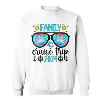 Family Cruise Trip 2024 Vacation Travel Family Cruising Sweatshirt - Thegiftio UK