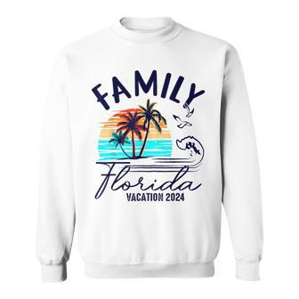 Family Florida Vacation 2024 Matching Group Family Sweatshirt - Seseable