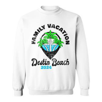 Family Vacay Squad Trip Family Vacation Destin Beach 2024 Sweatshirt | Mazezy UK