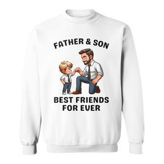 Fathers Day 2024 From Son Family Matching For Dad And Son Sweatshirt - Thegiftio UK