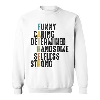 Fathers Day Dad Definition Sweatshirt - Seseable
