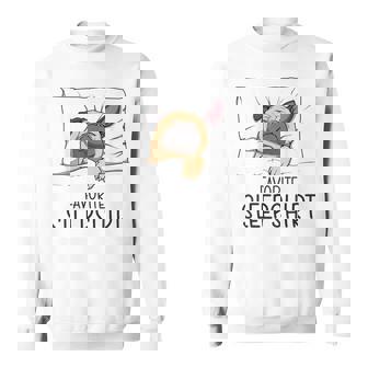 Favorite Sleep Napping Dog Pug Pajama Sweatshirt - Thegiftio UK