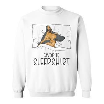 Favorite Sleep Napping German Shepherd Pajama Sweatshirt - Thegiftio UK
