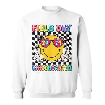 Field Day 2024 Kindergarten Fun Day Sunglasses Field Trip Sweatshirt - Seseable