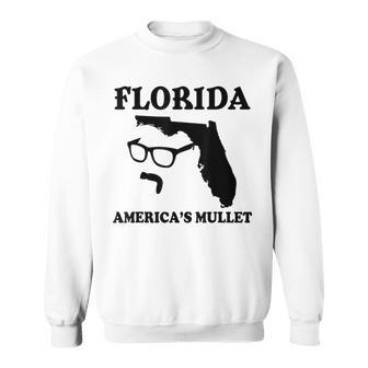 Florida America S Mullet West Coast Sweatshirt - Monsterry